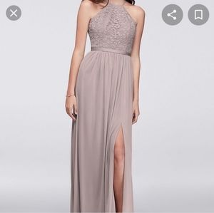 David's Bridal Cameo Bridesmaid Dress